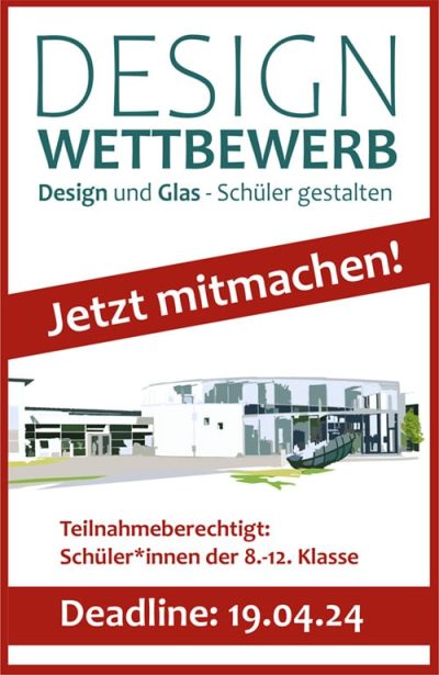 4. Schüler Designwettbewerb - Design und Glas